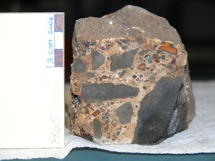 Basalt, Serp, Carb in Carb Matrix Cut 3865-1250